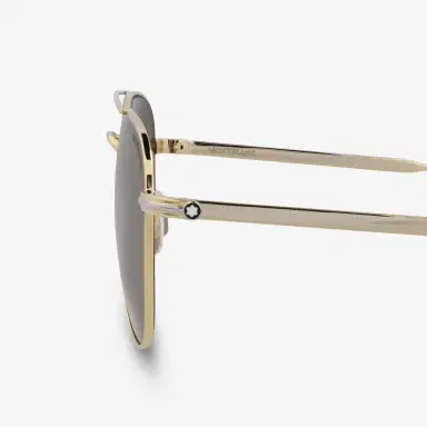 Montblanc Montblanc Aviator Metal 57mm Men’s Sunglasses by The Solist | Thumbnail 4 Montblanc Montblanc Aviator Metal 57mm Men’s Sunglasses by The Solist | Thumbnail 4
