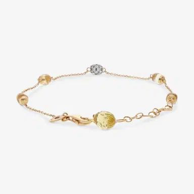 NANIS Nanis 18K Yellow Gold Green Citrine & Ice Diamond Bracelet by The Solist | Thumbnail 2 NANIS Nanis 18K Yellow Gold Green Citrine & Ice Diamond Bracelet by The Solist | Thumbnail 2