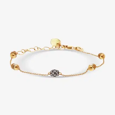 NANIS Nanis 18K Yellow Gold Green Citrine & Ice Diamond Bracelet by The Solist | Thumbnail 3 NANIS Nanis 18K Yellow Gold Green Citrine & Ice Diamond Bracelet by The Solist | Thumbnail 3