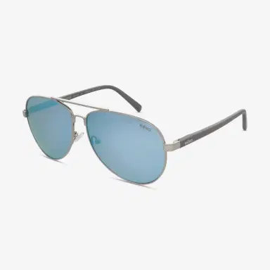 Revo Revo Crest Chrome Blue Water Aviator 66mm Men's Sunglasses by The Solist | Thumbnail 2 Revo Revo Crest Chrome Blue Water Aviator 66mm Men's Sunglasses by The Solist | Thumbnail 2