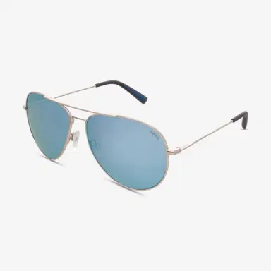 Revo Revo Spark Shiny Gold Blue Water Aviator 70mm Men's Sunglasses by The Solist | Thumbnail 2 Revo Revo Spark Shiny Gold Blue Water Aviator 70mm Men's Sunglasses by The Solist | Thumbnail 2