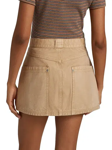 Veronica Beard Women's Stelene Denim Miniskirt | Thumbnail 5 Veronica Beard Women's Stelene Denim Miniskirt | Thumbnail 5
