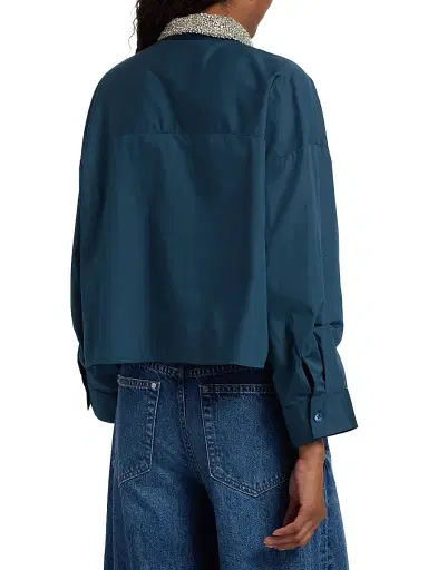 TWP Women's Next Ex Crystral Collar Shirt | Thumbnail 5 TWP Women's Next Ex Crystral Collar Shirt | Thumbnail 5