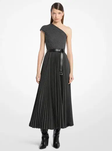 Michael Kors Collection Kaitlin Leather Waist Belt | Thumbnail 6 Michael Kors Collection Kaitlin Leather Waist Belt | Thumbnail 6