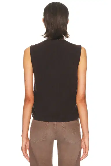 R13 Ribbed Wrap Around Vest | Thumbnail 3 R13 Ribbed Wrap Around Vest | Thumbnail 3
