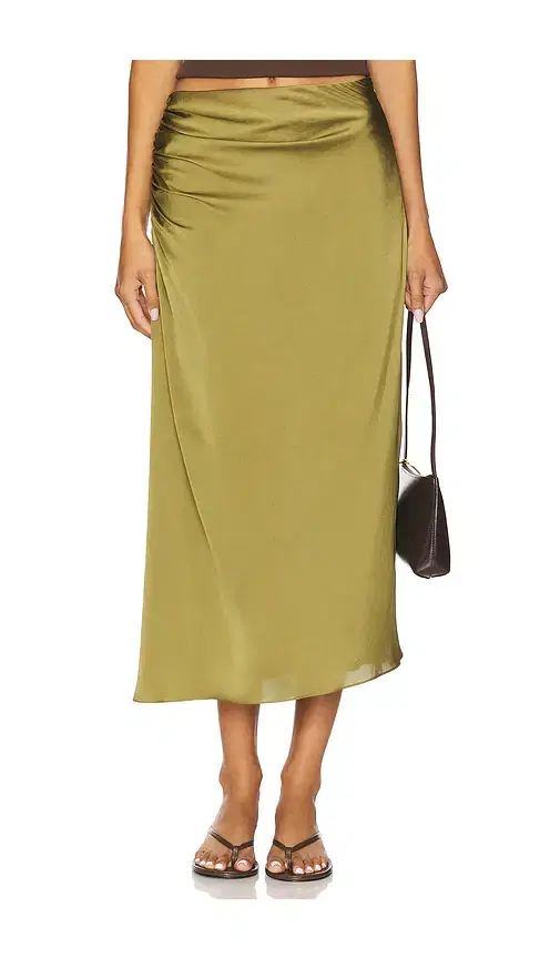 Side Ruched Skirt Side Ruched Skirt