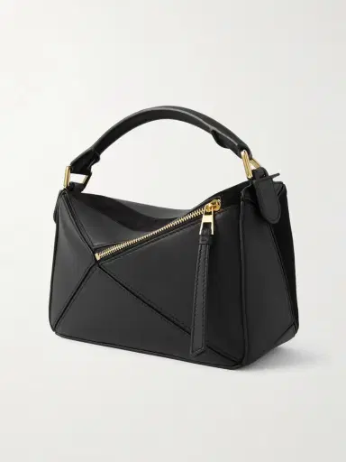 Loewe Puzzle Small Suede-trimmed Leather Shoulder Bag | Thumbnail 3 Loewe Puzzle Small Suede-trimmed Leather Shoulder Bag | Thumbnail 3