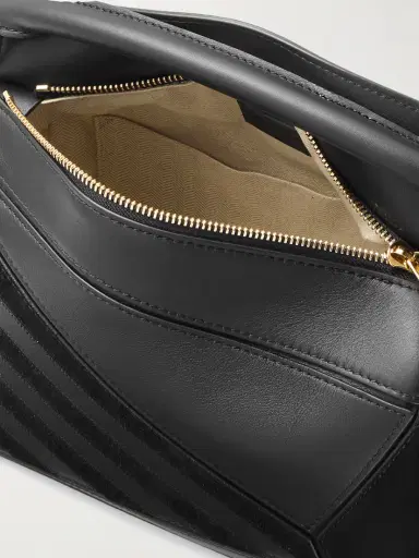 Loewe Puzzle Small Suede-trimmed Leather Shoulder Bag | Thumbnail 5 Loewe Puzzle Small Suede-trimmed Leather Shoulder Bag | Thumbnail 5