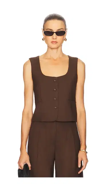 WeWoreWhat x REVOLVE Scoop Tailored Vest | Thumbnail 1 WeWoreWhat x REVOLVE Scoop Tailored Vest | Thumbnail 1