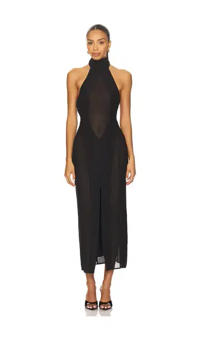 GUIZIO Koemi Sheer Panel Dress | Thumbnail 2 GUIZIO Koemi Sheer Panel Dress | Thumbnail 2
