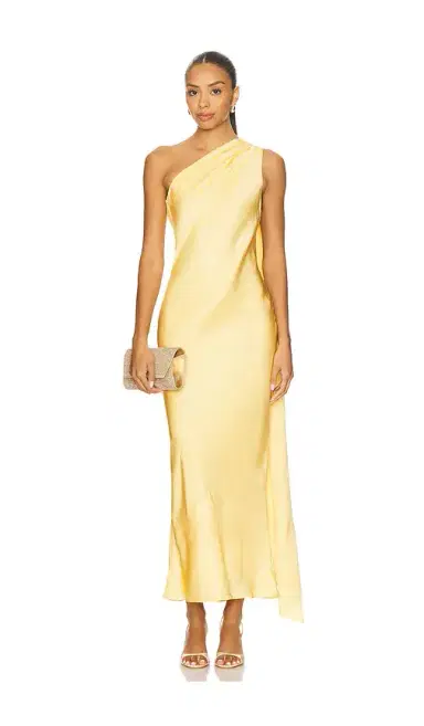 ALEJANDRA ALONSO ROJAS One Shoulder Dress With Cape | Thumbnail 5 ALEJANDRA ALONSO ROJAS One Shoulder Dress With Cape | Thumbnail 5