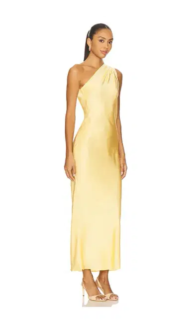 ALEJANDRA ALONSO ROJAS One Shoulder Dress With Cape | Thumbnail 6 ALEJANDRA ALONSO ROJAS One Shoulder Dress With Cape | Thumbnail 6
