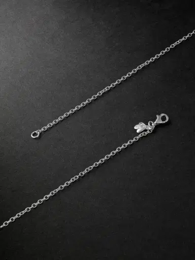 Carolina Bucci Rollò White Gold Necklace - Men | Thumbnail 3 Carolina Bucci Rollò White Gold Necklace - Men | Thumbnail 3