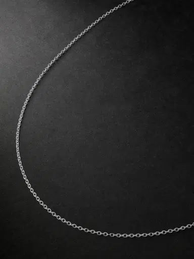 Carolina Bucci Rollò White Gold Necklace - Men | Thumbnail 1 Carolina Bucci Rollò White Gold Necklace - Men | Thumbnail 1