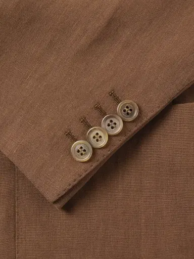 dunhill Cavendish Double-Breasted Linen Suit Jacket - Men | Thumbnail 4 dunhill Cavendish Double-Breasted Linen Suit Jacket - Men | Thumbnail 4