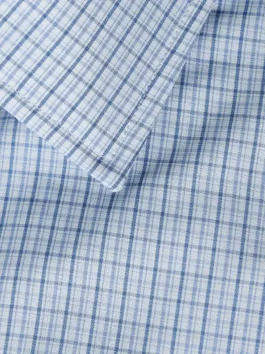 Charvet Checked Cotton-Poplin Shirt - Men | Thumbnail 4 Charvet Checked Cotton-Poplin Shirt - Men | Thumbnail 4