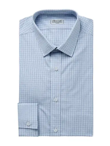 Charvet Checked Cotton-Poplin Shirt - Men | Thumbnail 1 Charvet Checked Cotton-Poplin Shirt - Men | Thumbnail 1
