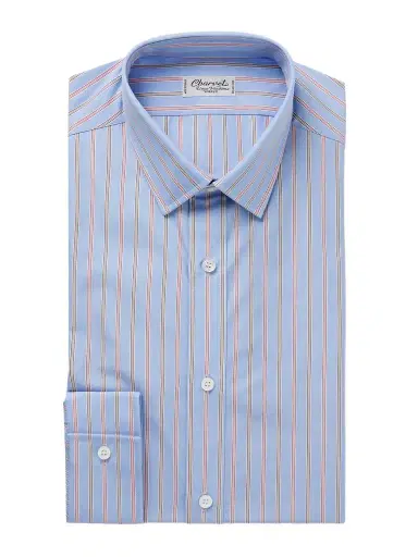 Charvet Striped Cotton-Poplin Shirt - Men | Thumbnail 1 Charvet Striped Cotton-Poplin Shirt - Men | Thumbnail 1