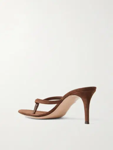 Gianvito Rossi Calypso 70 Suede Mules | Thumbnail 3 Gianvito Rossi Calypso 70 Suede Mules | Thumbnail 3