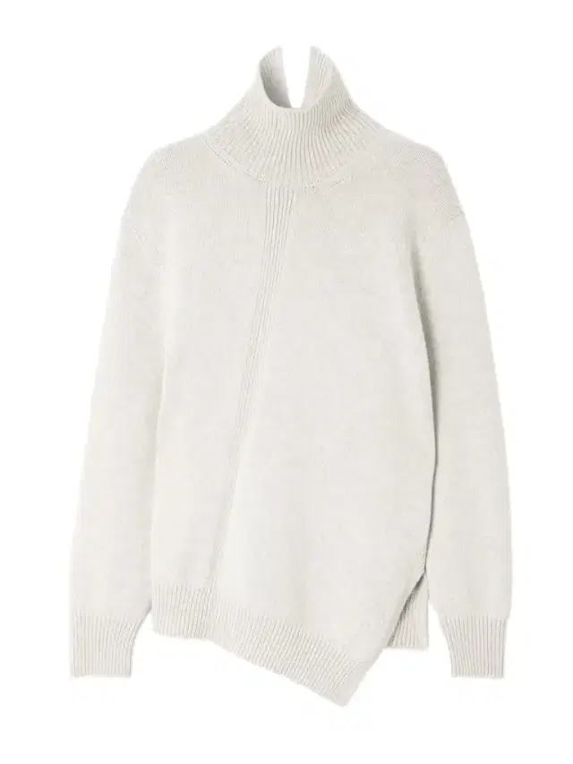 Asymmetric Alpaca And Wool-blend Turtleneck Sweater Asymmetric Alpaca And Wool-blend Turtleneck Sweater