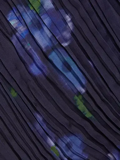 Vince Women's Poppy Blur Crushed Column Midi-Skirt - Midnight | Thumbnail 7 Vince Women's Poppy Blur Crushed Column Midi-Skirt - Midnight | Thumbnail 7