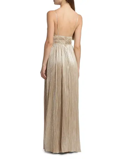 Ulla Johnson Women's The Reine Plisse Pleated Gown - Opal | Thumbnail 5 Ulla Johnson Women's The Reine Plisse Pleated Gown - Opal | Thumbnail 5
