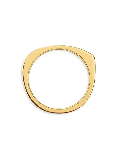 Toteme Women's 18kt Gold-Plated Signature Ring - Gold | Thumbnail 3 Toteme Women's 18kt Gold-Plated Signature Ring - Gold | Thumbnail 3