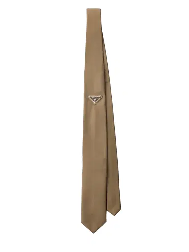 Prada Men's Re-Nylon Tie | Thumbnail 1 Prada Men's Re-Nylon Tie | Thumbnail 1