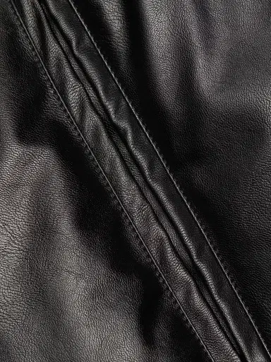 MM6 MAISON MARGIELA Women's Faux Leather Down Jacket | Thumbnail 7 MM6 MAISON MARGIELA Women's Faux Leather Down Jacket | Thumbnail 7