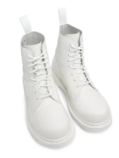 MM6 Maison Margiela Men's Dr. Martens x Eye No Steel Toe Trunk Combat Boots - Vintage White | Thumbnail 4 MM6 Maison Margiela Men's Dr. Martens x Eye No Steel Toe Trunk Combat Boots - Vintage White | Thumbnail 4