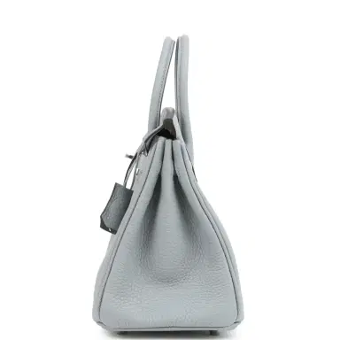 HERMÈS Hermes Birkin 25 Gris Pantin Togo Palladium Hardware | Thumbnail 4 HERMÈS Hermes Birkin 25 Gris Pantin Togo Palladium Hardware | Thumbnail 4