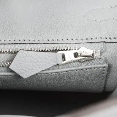 HERMÈS Hermes Birkin 25 Gris Pantin Togo Palladium Hardware | Thumbnail 9 HERMÈS Hermes Birkin 25 Gris Pantin Togo Palladium Hardware | Thumbnail 9