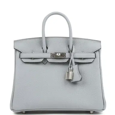 HERMÈS Hermes Birkin 25 Gris Pantin Togo Palladium Hardware | Thumbnail 1 HERMÈS Hermes Birkin 25 Gris Pantin Togo Palladium Hardware | Thumbnail 1