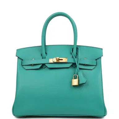 HERMÈS Hermes Birkin 30 Vert Verone Epsom Gold Hardware | Thumbnail 1 HERMÈS Hermes Birkin 30 Vert Verone Epsom Gold Hardware | Thumbnail 1