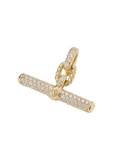 David Yurman Dy Madison® 18-karat Gold Diamond Pendant | Thumbnail 1 David Yurman Dy Madison® 18-karat Gold Diamond Pendant | Thumbnail 1