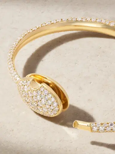 Marla Aaron Allstone Oval Musgrave 18-karat Gold Diamond Bracelet | Thumbnail 3 Marla Aaron Allstone Oval Musgrave 18-karat Gold Diamond Bracelet | Thumbnail 3