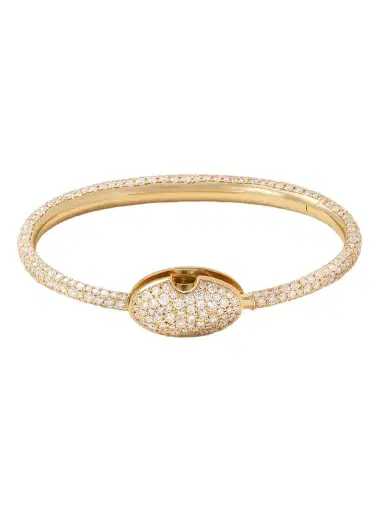 Marla Aaron Allstone Oval Musgrave 18-karat Gold Diamond Bracelet | Thumbnail 1 Marla Aaron Allstone Oval Musgrave 18-karat Gold Diamond Bracelet | Thumbnail 1