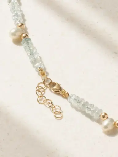 JIA JIA , Aquamarine And Pearl Necklace | Thumbnail 3 JIA JIA , Aquamarine And Pearl Necklace | Thumbnail 3