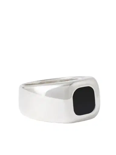 Sophie Buhai Godfather Silver Onyx Ring | Thumbnail 1 Sophie Buhai Godfather Silver Onyx Ring | Thumbnail 1