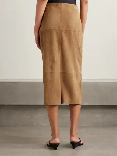 Proenza Schouler Nadia Suede Midi Skirt | Thumbnail 4 Proenza Schouler Nadia Suede Midi Skirt | Thumbnail 4