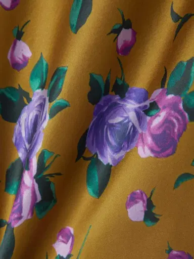 Saint Laurent Floral-print Silk-satin Midi Skirt | Thumbnail 5 Saint Laurent Floral-print Silk-satin Midi Skirt | Thumbnail 5