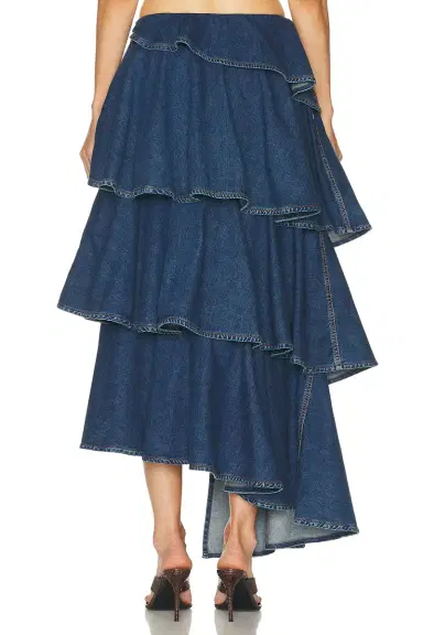 Alaïa Spiral Skirt | Thumbnail 4 Alaïa Spiral Skirt | Thumbnail 4