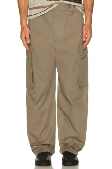 Bottega Veneta Washed Irregular Cotton Twill Cargo Trousers | Thumbnail 3 Bottega Veneta Washed Irregular Cotton Twill Cargo Trousers | Thumbnail 3