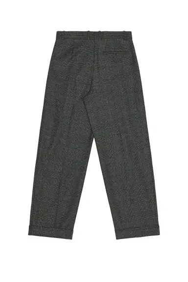 Bottega Veneta Wool Prince Of Wales One Pleat Trousers | Thumbnail 2 Bottega Veneta Wool Prince Of Wales One Pleat Trousers | Thumbnail 2