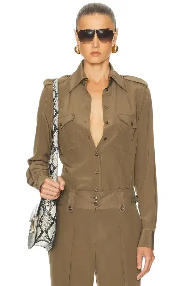 TOM FORD Military Shirt | Thumbnail 1 TOM FORD Military Shirt | Thumbnail 1