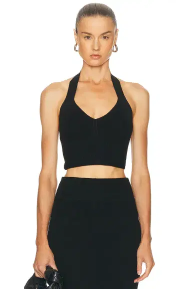 Wardrobe.NYC Knit Halter Top | Thumbnail 1 Wardrobe.NYC Knit Halter Top | Thumbnail 1