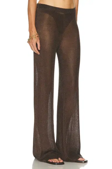 SEROYA Sheldon Metallic Knit Pant | Thumbnail 2 SEROYA Sheldon Metallic Knit Pant | Thumbnail 2