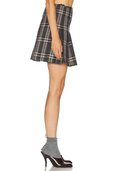 Burberry Check Mini Skirt | Thumbnail 2 Burberry Check Mini Skirt | Thumbnail 2