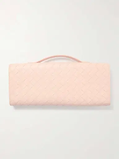 Bottega Veneta Andiamo Long Embellished Intrecciato Leather Clutch | Thumbnail 3 Bottega Veneta Andiamo Long Embellished Intrecciato Leather Clutch | Thumbnail 3