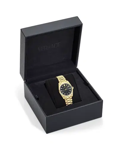 Versace Women's Millenyium Stainless Steel Bracelet Watch/32MM - Yellow Gold | Thumbnail 5 Versace Women's Millenyium Stainless Steel Bracelet Watch/32MM - Yellow Gold | Thumbnail 5